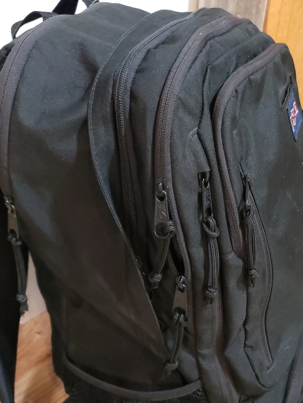JANSPORT Envoy Laptop Backpack Multi-compartment Black 48cm 33cm 20.5 Cm